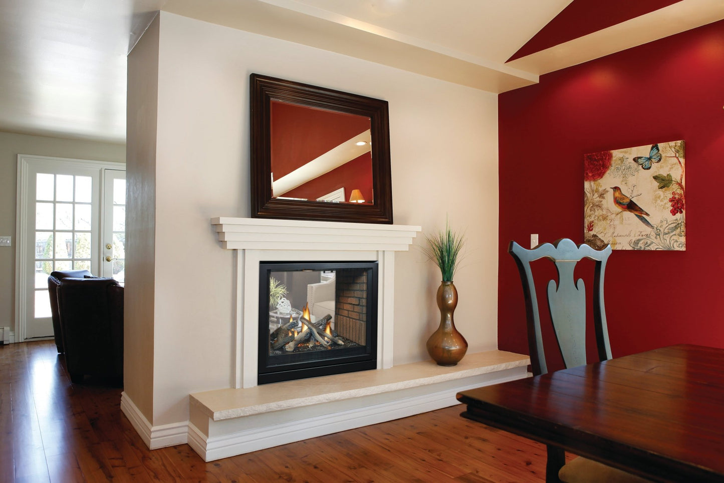 American Hearth 36" Madison Premium Clean - Face Direct - Vent Fireplace (Requires Log Set) - DVCP36 - Terrace Level