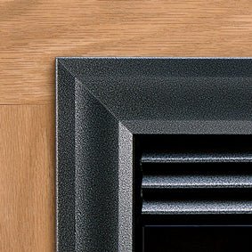 American Hearth Madison Premium 36 - inch Standard Cabinet Mantel in Oak with Base - Terrace Level