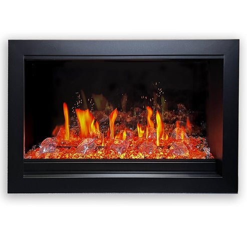 Litedeer Homes LiteStar 33 - inch Smart Electric Fireplace Insert - ZEF38VC - 33 - Terrace Level