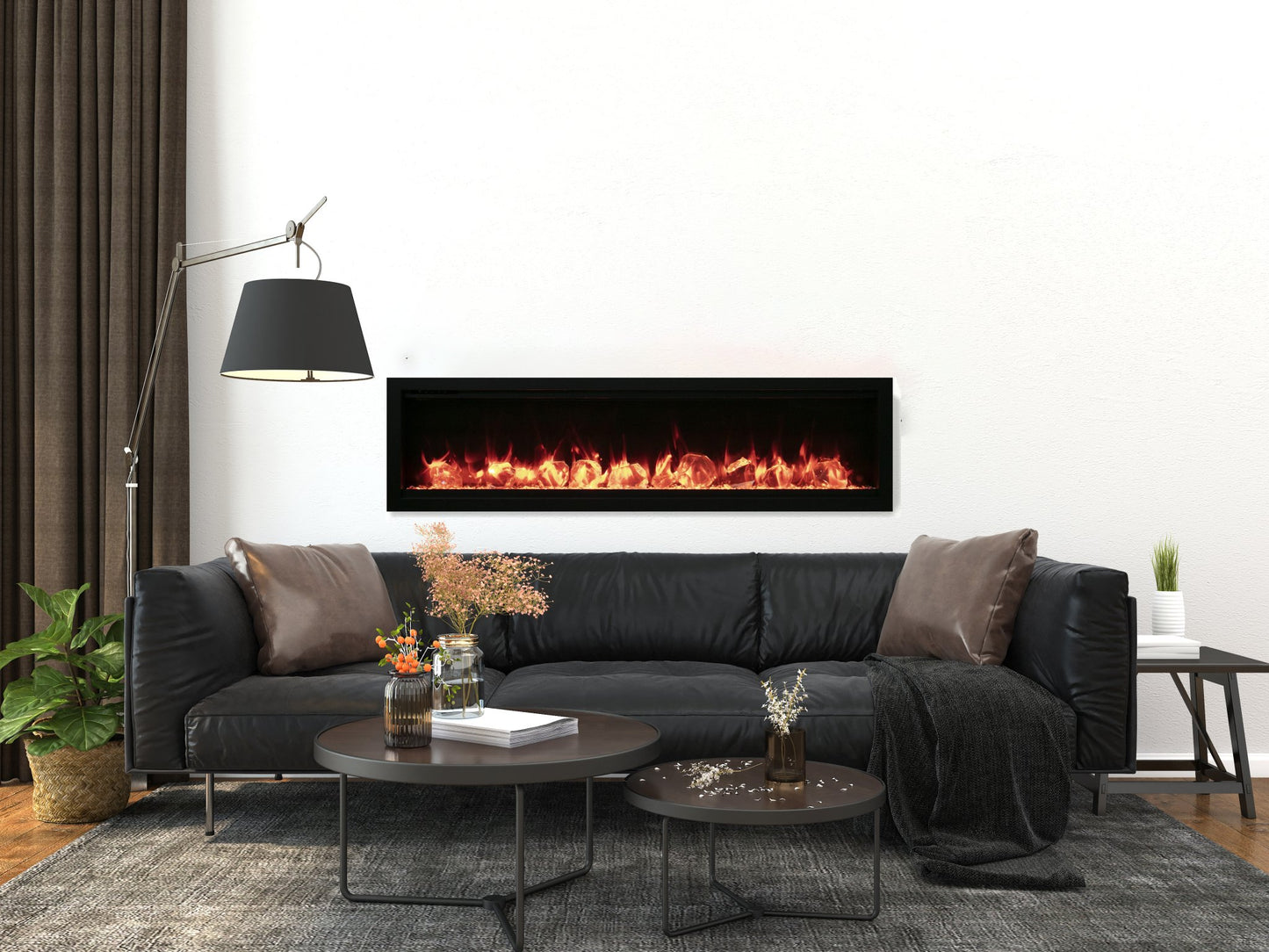 Remii Extra Slim Electric Fireplace - 1027 - XS - Terrace Level