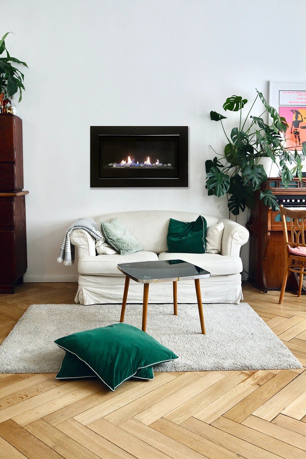 Sierra Flames Boston 36 - Inch Builders Linear Gas Fireplace - BOSTON - 36 - Terrace Level