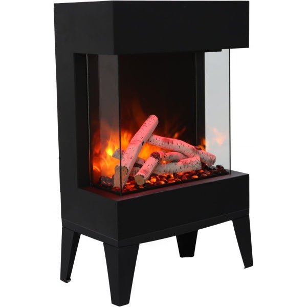 Sierra Flames Freestand Electric Fireplace - Cube - 2025WM - Terrace Level