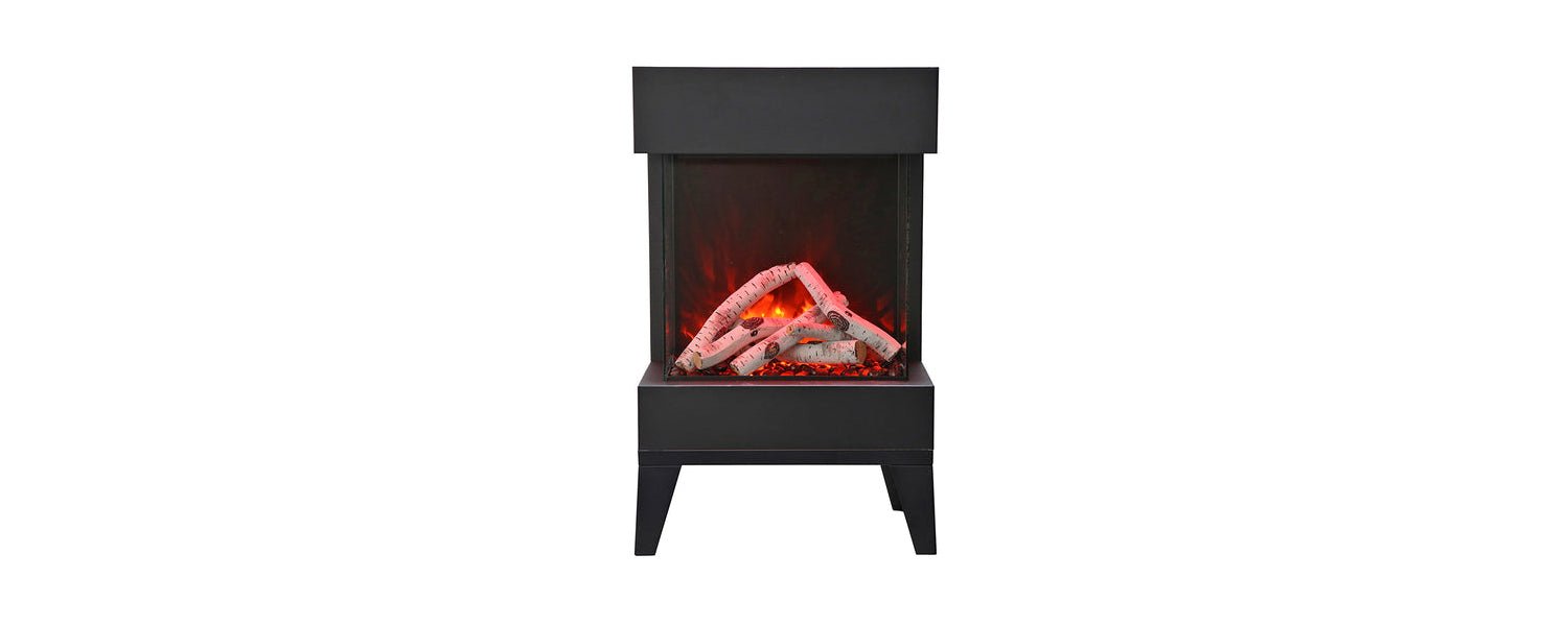 Sierra Flames Freestand Electric Fireplace - Cube - 2025WM - Terrace Level
