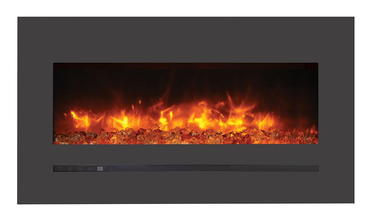 Sierra Flames Linear Electric Fireplace - WM - FML - STL - Terrace Level
