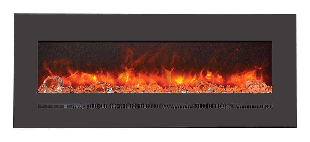 Sierra Flames Linear Electric Fireplace - WM - FML - STL - Terrace Level
