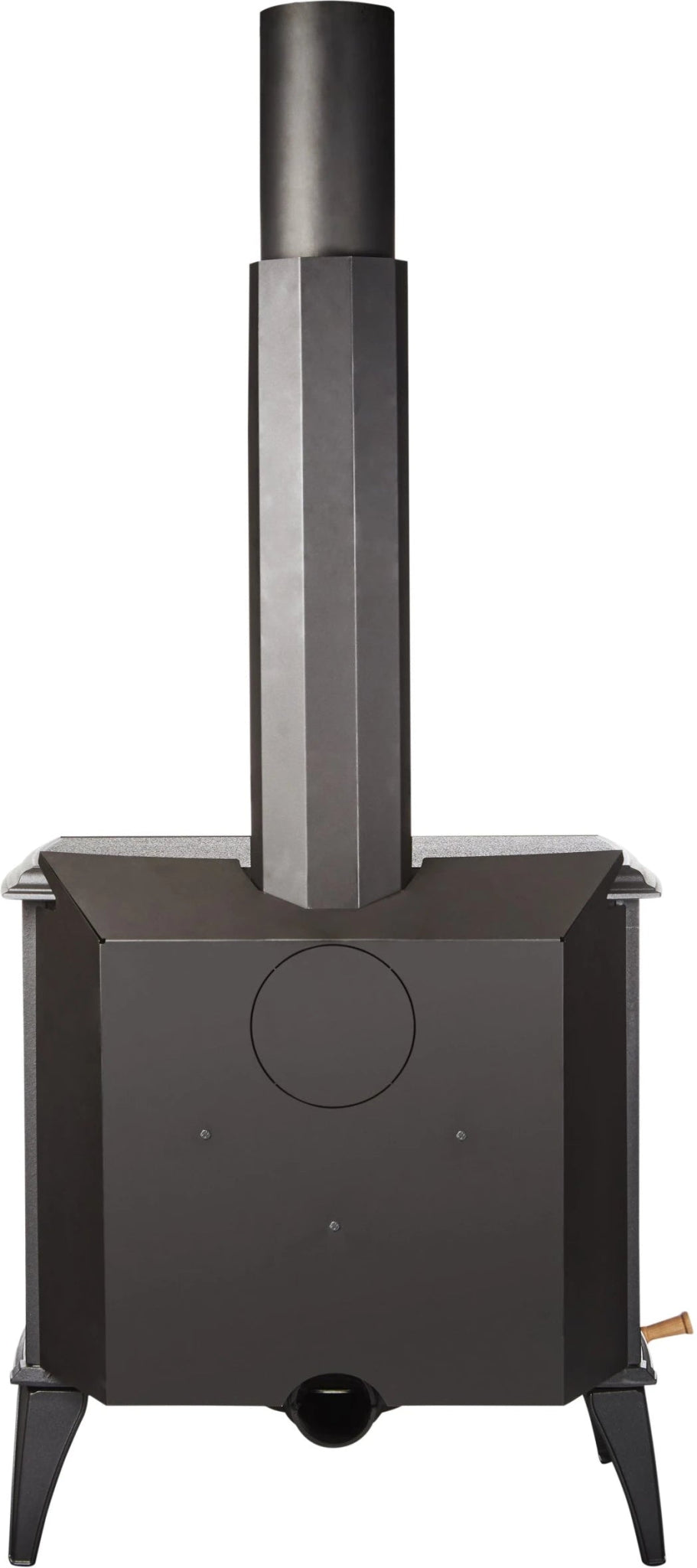 Sierra Flames Lynwood Wood Stove With Cast Iron Door, Black Colour Finish - W76 - Terrace Level