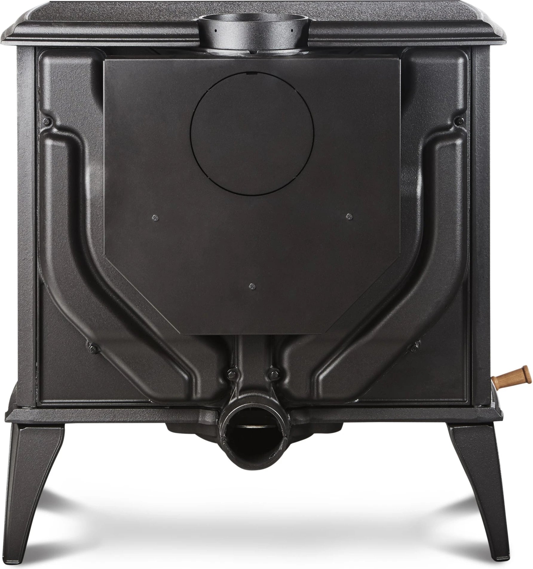 Sierra Flames Lynwood Wood Stove With Cast Iron Door, Black Colour Finish - W76 - Terrace Level