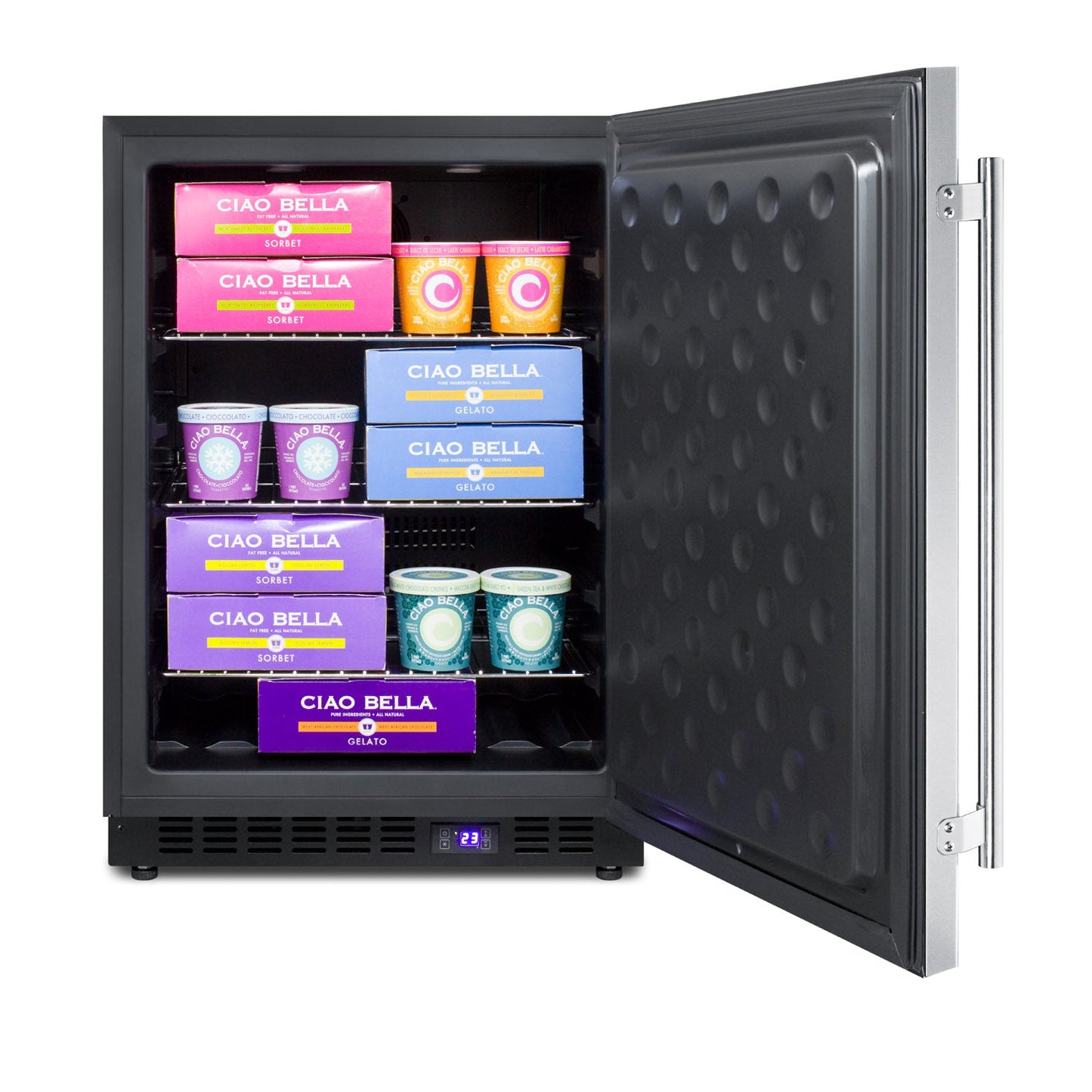 Summit Appliances Freezer 4.6 CF, SS - 191821 - Terrace Level