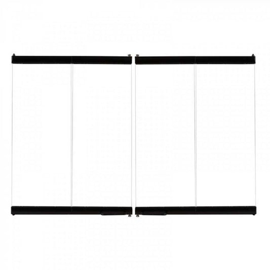 Superior Outdoors Bi - Fold Glass Door in Black - LBF - Terrace Level