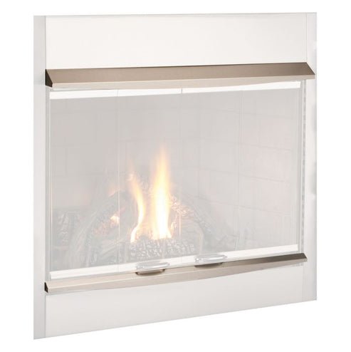 Superior Outdoors Stainless Steel Hood with 4 - Inch Brow for WRE3036 Fireplaces - HS - Terrace Level