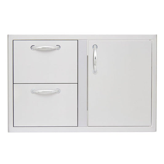 32" Blaze Access Door and Double Drawer Combo - Terrace Level