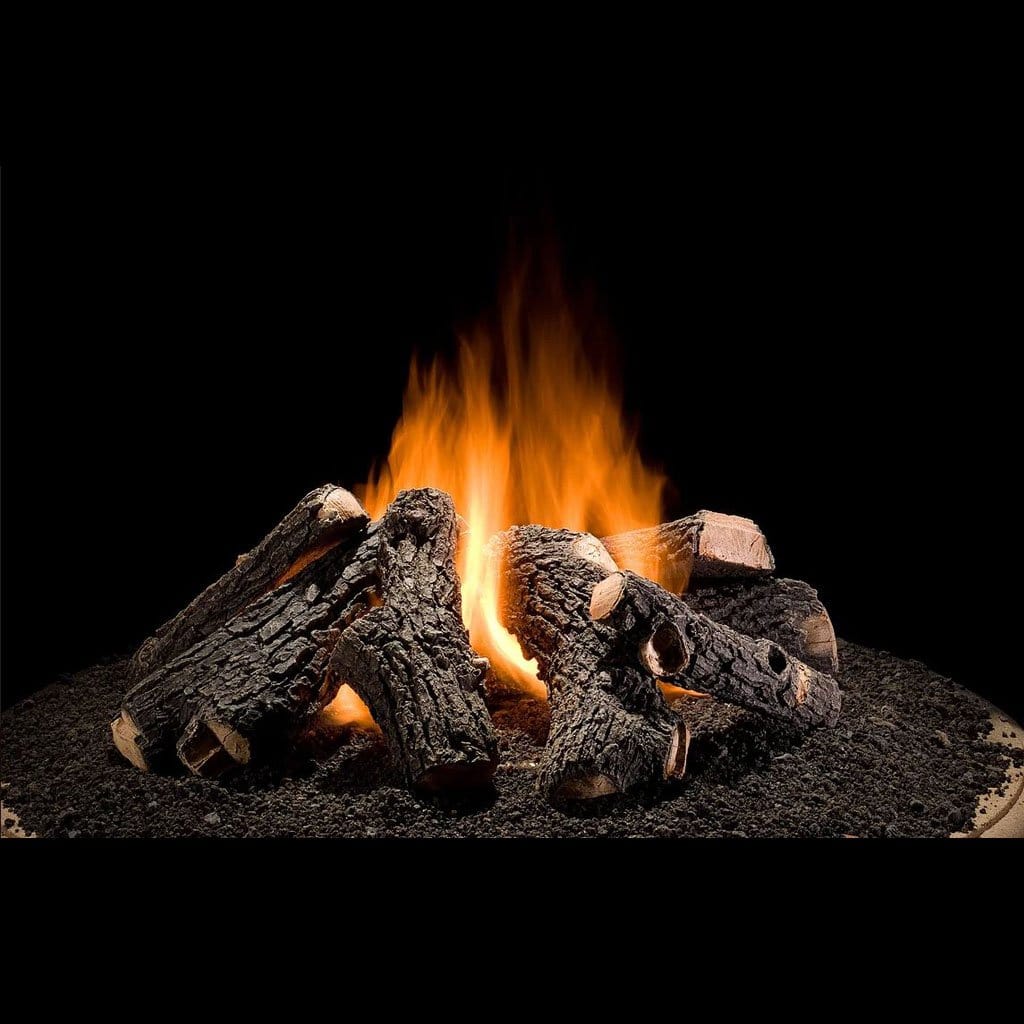 Warming Trends 30” Wilderness Oak 8 Pieces Fire Pit Log Set - WOS3008FL