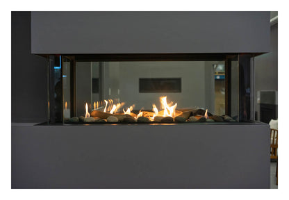 Lyon – 4 Sided See Through Gas Fireplace