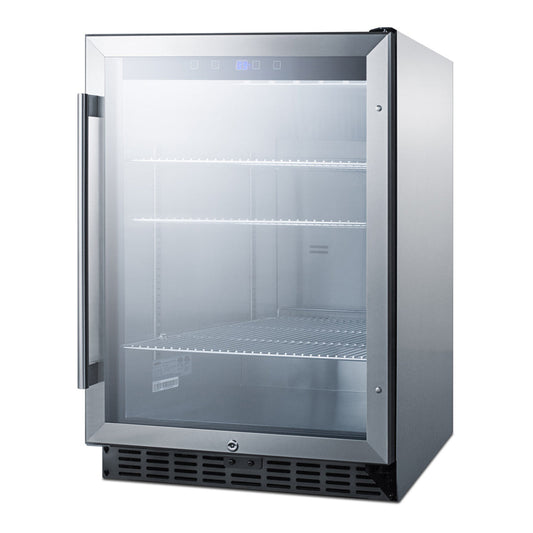 Summit Appliances Refrigerator 5.0 CF, Glass FR - 191812