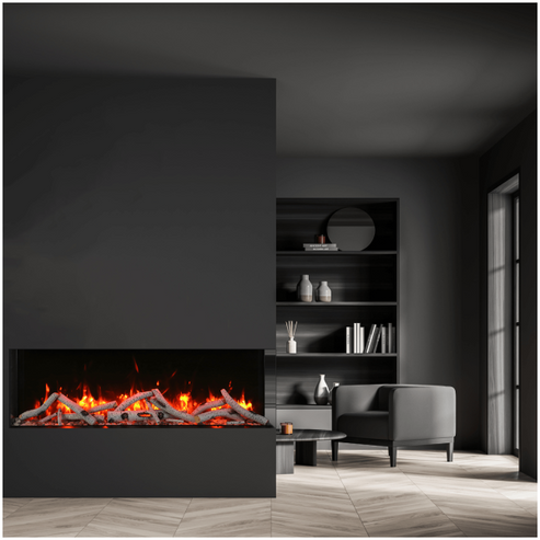 Remii BAY-SLIM 3 Sided Smart Electric Fireplace