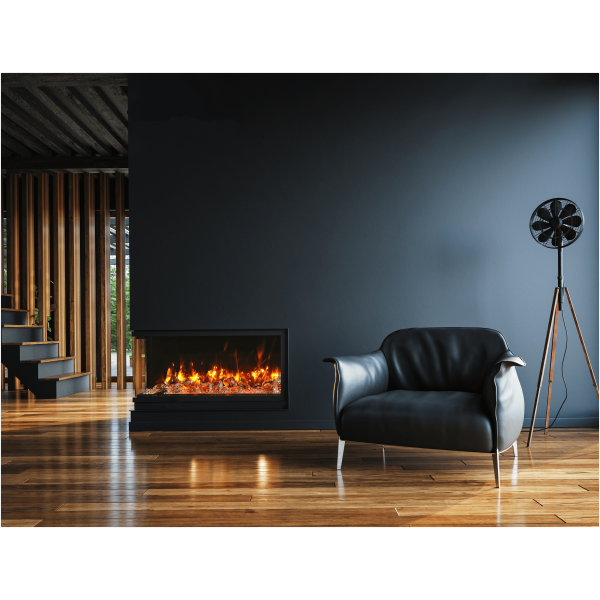 Remii BAY-SLIM 3 Sided Smart Electric Fireplace