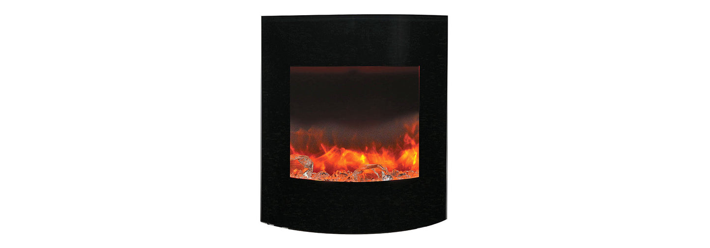 Amantii WM-BI-2428-VLR-BG Electric Fireplace