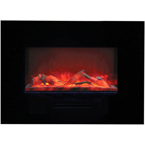 Amantii WM-FM-BG Electric Fireplace