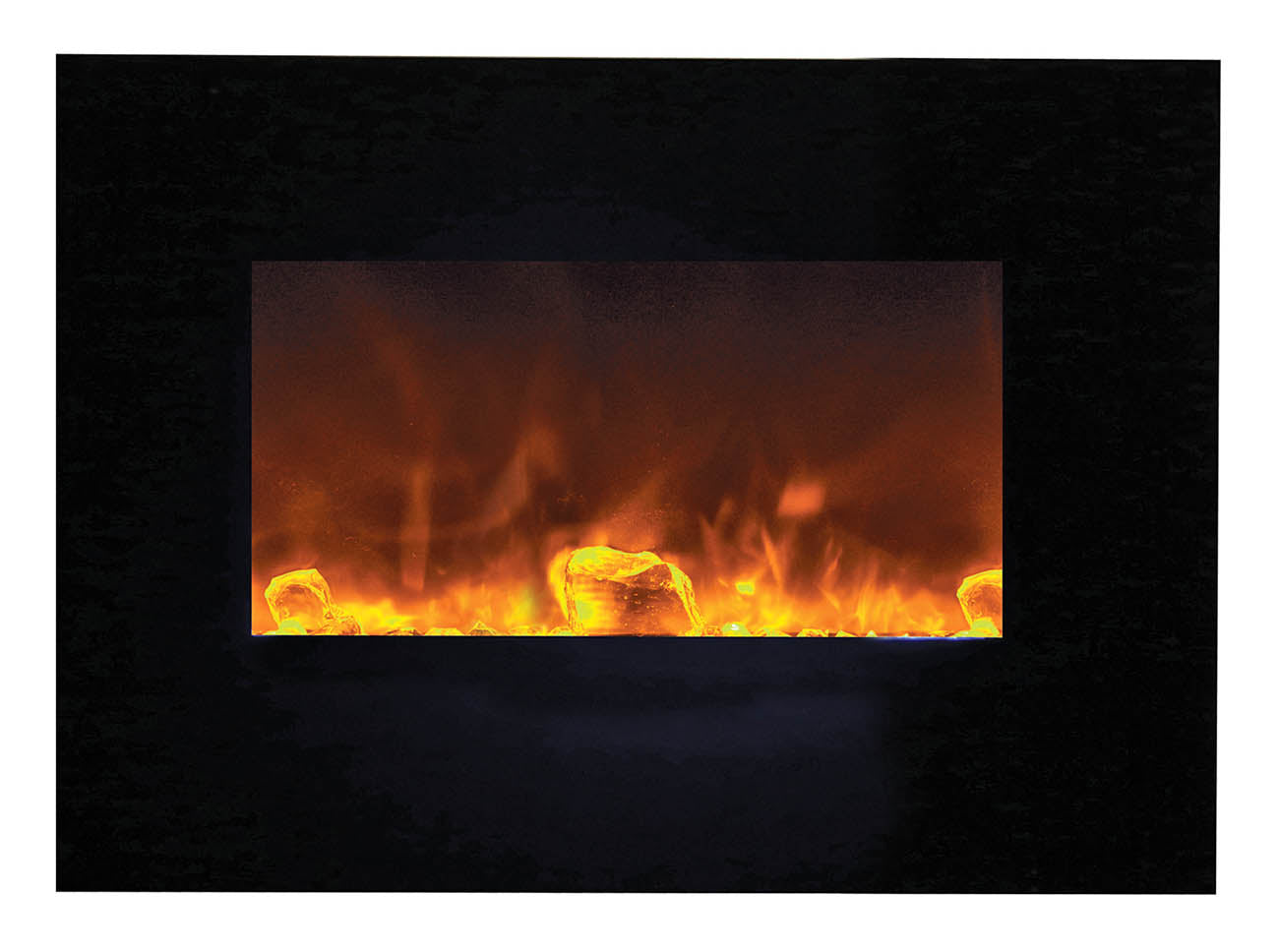 Amantii WM-FM-BG Electric Fireplace