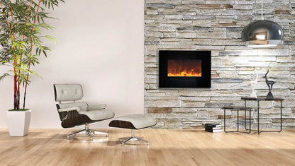 Amantii WM-FM-BG Electric Fireplace