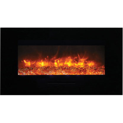 Amantii WM-FM-BG Electric Fireplace