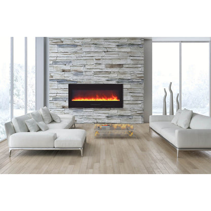 Amantii WM-FM-BG Electric Fireplace