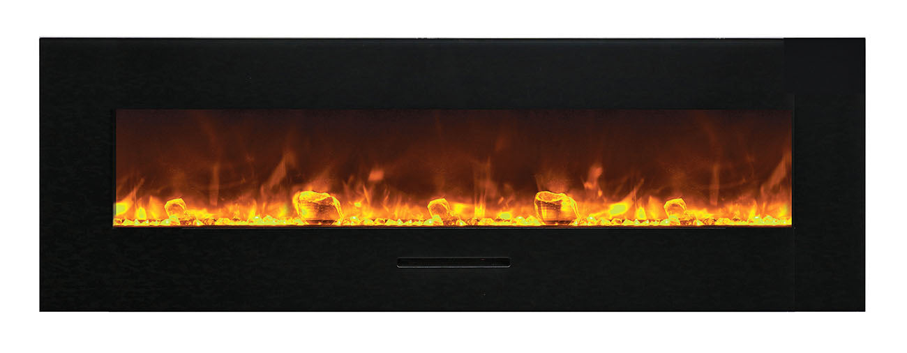 Amantii WM-FM-BG Electric Fireplace