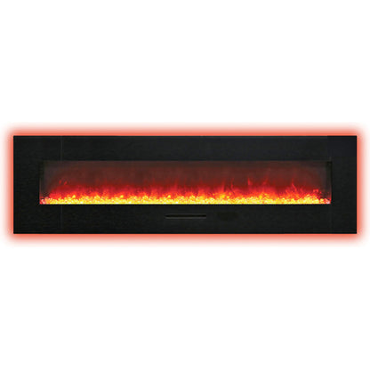 Amantii WM-FM-BG Electric Fireplace