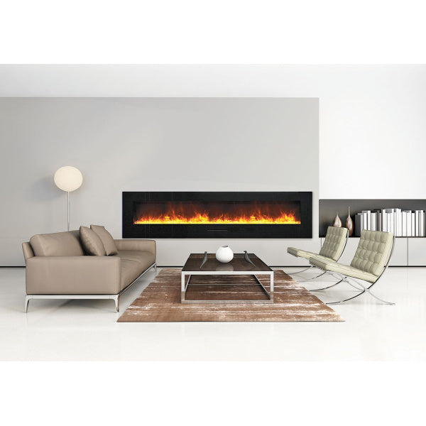 Amantii WM-FM-BG Electric Fireplace