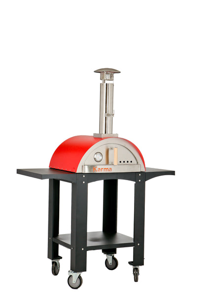 Karma 25 Colored Wood-Fired Oven With Stand/ Cart