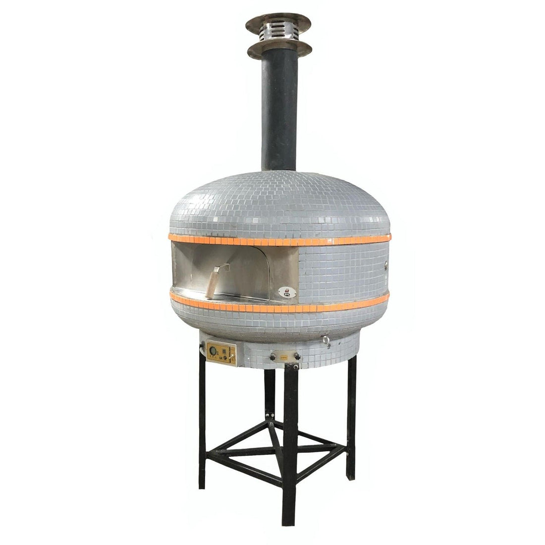 48" Professional Lava Digital Controlled Wood-Fired Oven With Convection Fan