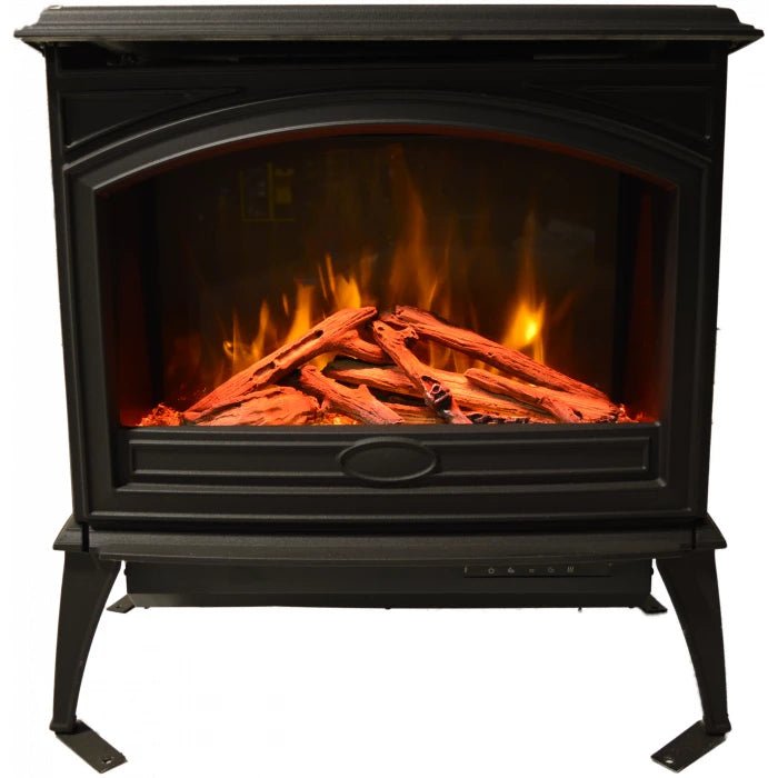 Amantii Cast Iron Freestand Electric Fireplace - CAST - IRON - Terrace Level