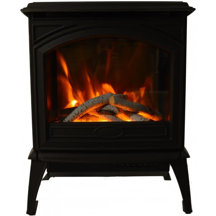 Amantii Cast Iron Freestand Electric Fireplace - CAST - IRON - Terrace Level