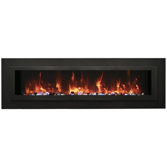 Amantii Linear Electric Fireplace - WM - FML - STL - Terrace Level