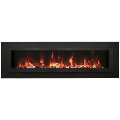 Amantii Linear Electric Fireplace - WM - FML - STL - Terrace Level