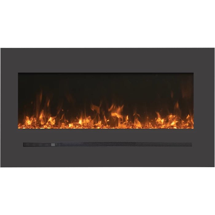 Amantii Linear Electric Fireplace - WM - FML - STL - Terrace Level