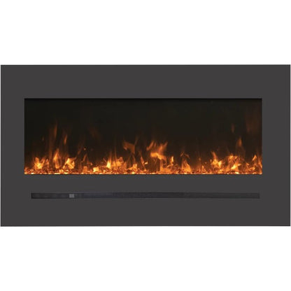 Amantii Linear Electric Fireplace - WM - FML - STL - Terrace Level