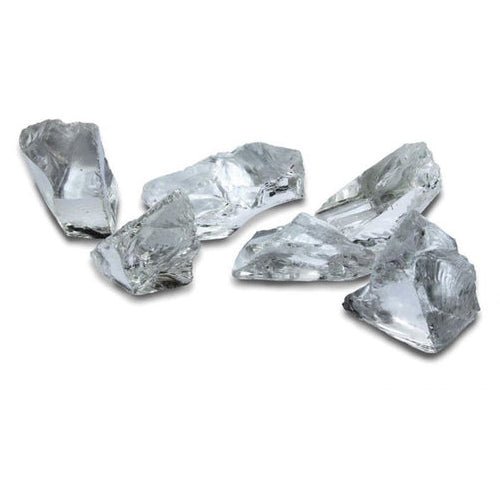 Amantii Mini Clear Glass Nuggets Set of 6 - Fi - 107 - Diamond - Terrace Level