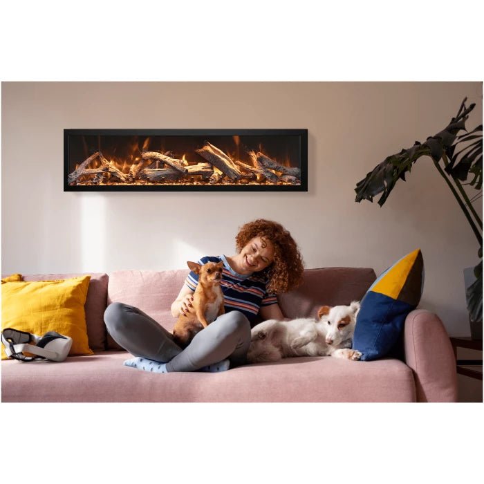 Amantii Panorama BI Deep Smart Electric fireplace - BI - DEEP - Terrace Level