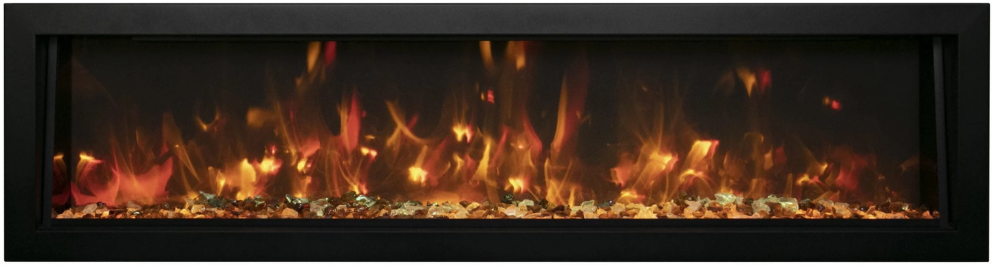 Amantii Panorama BI Deep Smart Electric fireplace - BI - DEEP - Terrace Level