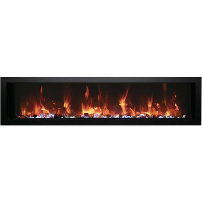 Amantii Panorama BI Extra Slim Smart Electric Fireplace - BI - XS - Terrace Level