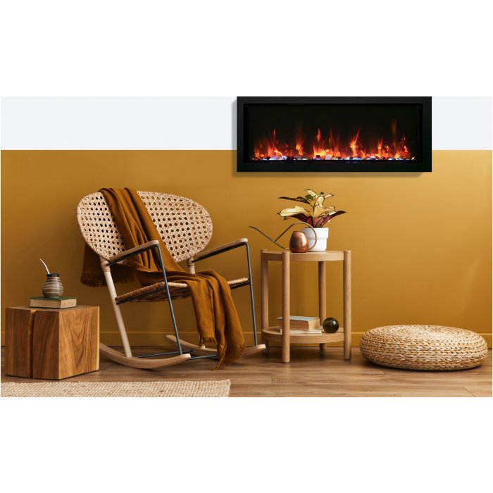 Amantii Panorama BI Extra Slim Smart Electric Fireplace - BI - XS - Terrace Level