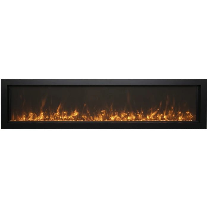 Amantii Panorama BI Extra Slim Smart Electric Fireplace - BI - XS - Terrace Level