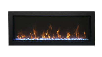 Amantii Panorama BI Extra Slim Smart Electric Fireplace - BI - XS - Terrace Level