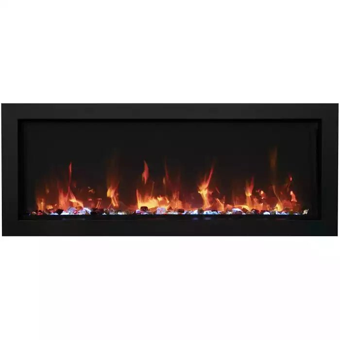 Amantii Panorama BI Extra Slim Smart Electric Fireplace - BI - XS - Terrace Level