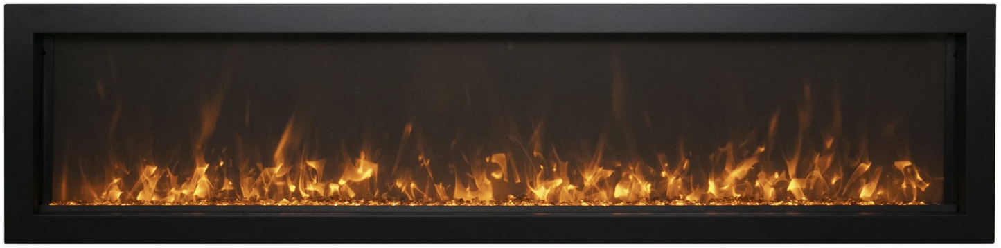 Amantii Panorama BI Slim Smart electric fireplace - BI - SLIM - Terrace Level