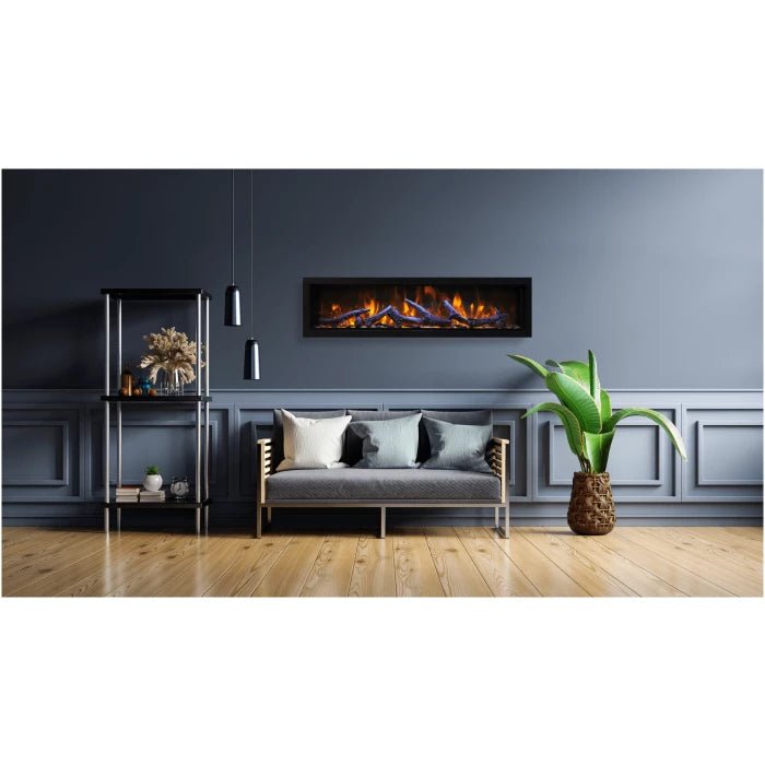 Amantii Panorama Smart Electric fireplace - BI - DEEP - XT - Terrace Level