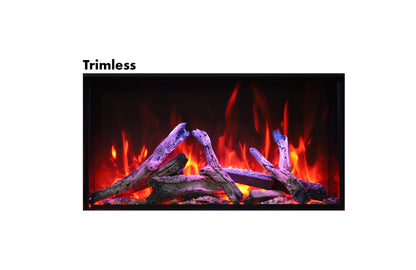 Amantii Panorama Smart Electric fireplace - BI - DEEP - XT - Terrace Level