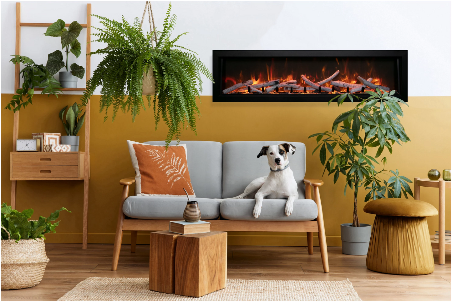 Amantii Panorama Smart Electric fireplace - BI - DEEP - XT - Terrace Level