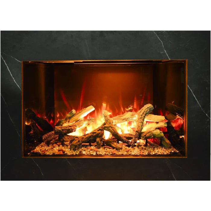 Amantii Signature Electric Fireplace Series Featuring the Optimyst® by Dimplex - BI - TRD - 38 - SIG - Terrace Level